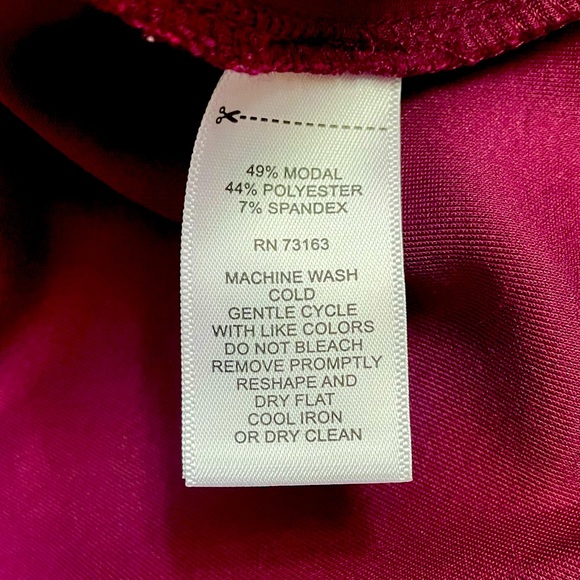 Unique Pink MIDI Dress With Side Tie Knot Short Sleeves - Picture 11 of 11